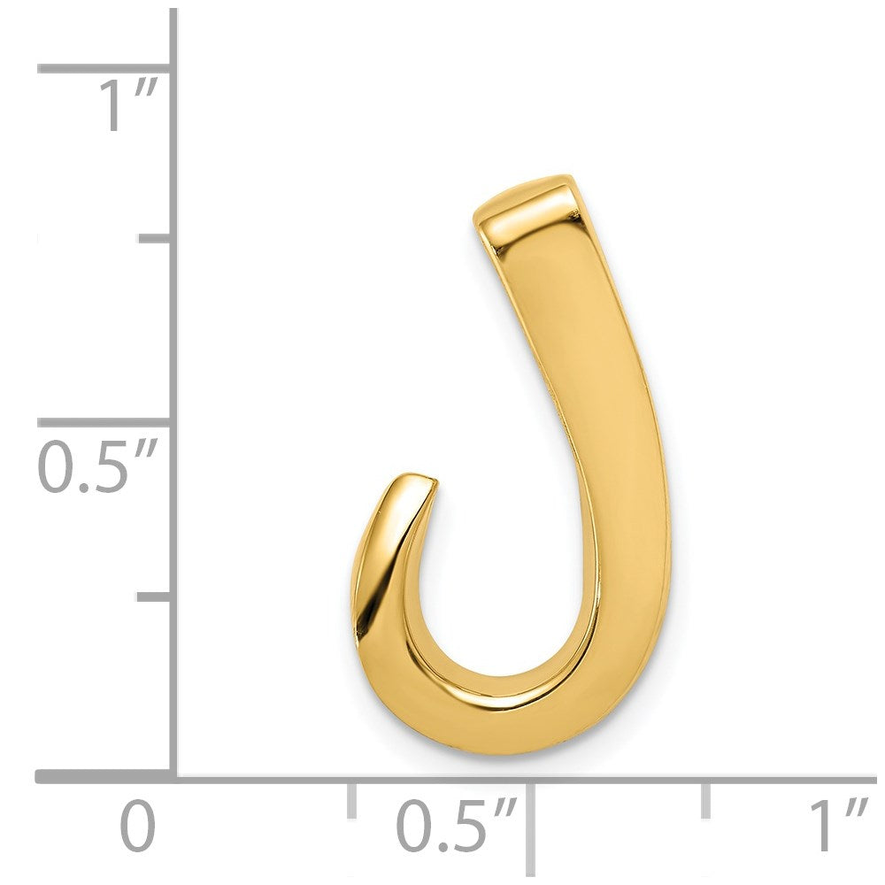 Charlie & Co Jewelry | 14k Fits Up To 6mm Regular, 8mm Fancy Reversible Omega Slide - Model SL176