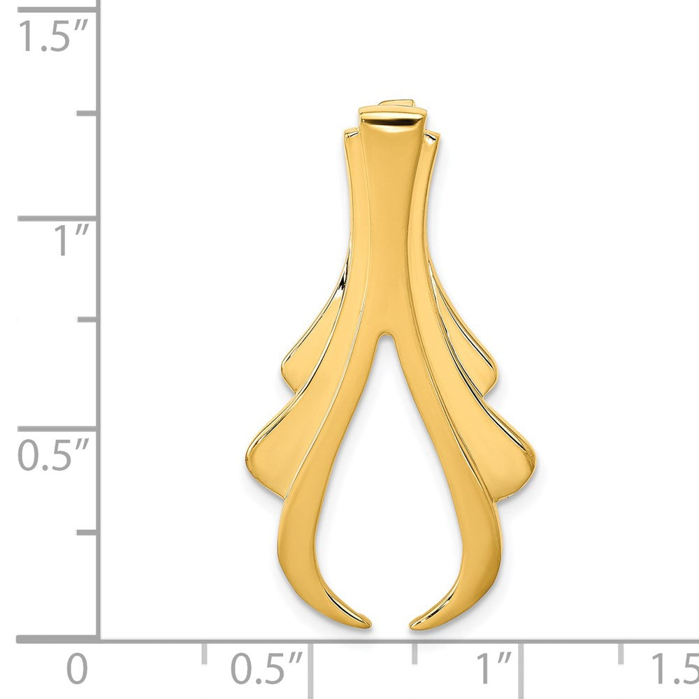 Charlie & Co Jewelry | 14k Fits Up To 6mm Reg, 8mm Fancy Omega Slide - Model SL213