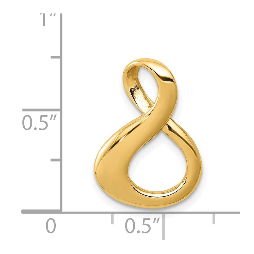 Charlie & Co Jewelry | 14k Fits Up To 3mm Regular/6mm Fancy/reversible Fancy Omega Slide - Model SL292