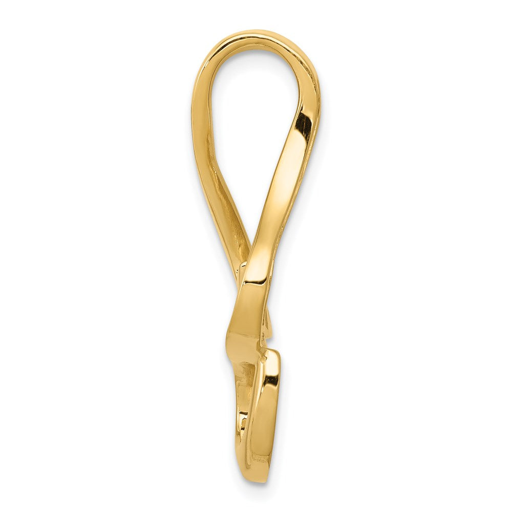 Charlie & Co Jewelry | 14k Fits Up To 10mm Reg And Fancy Reversible Omega Slide - Model SL299