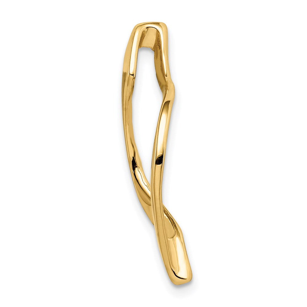 Charlie & Co Jewelry | 14k Fits Up To 8mm Regular, 10mm Fancy Reversible Omega Slide - Model SL532