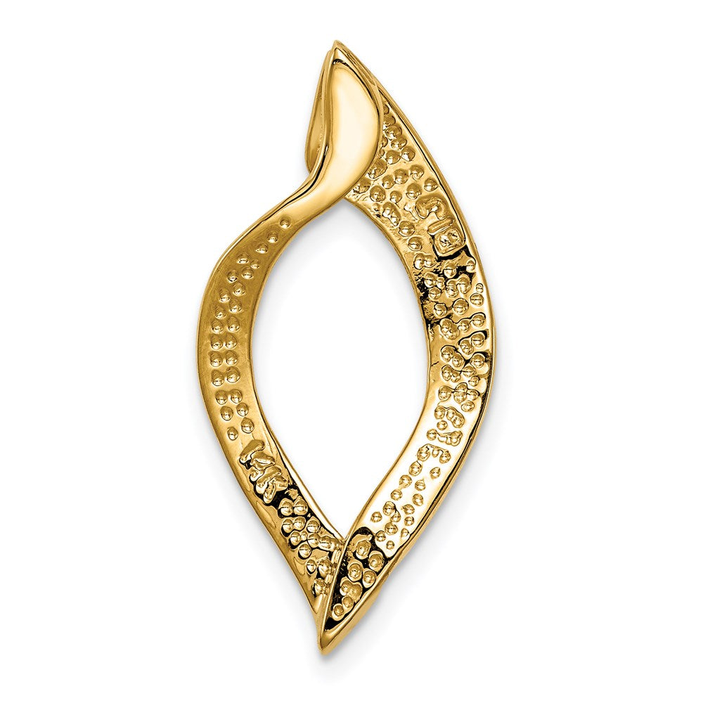 Charlie & Co Jewelry | 14k Fits Up To 8mm Regular, 10mm Fancy Reversible Omega Slide - Model SL532