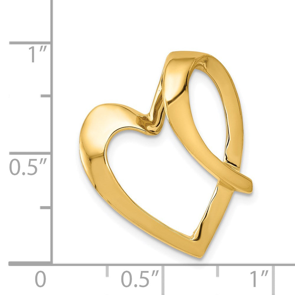 Charlie & Co Jewelry | 14k Heart Slide - Model SL567