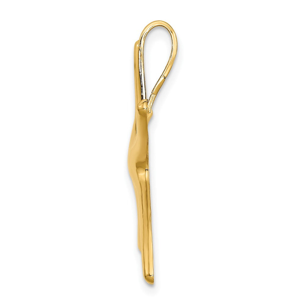 Charlie & Co Jewelry | 14k Polished Starfish Chain Slide - Model SL609