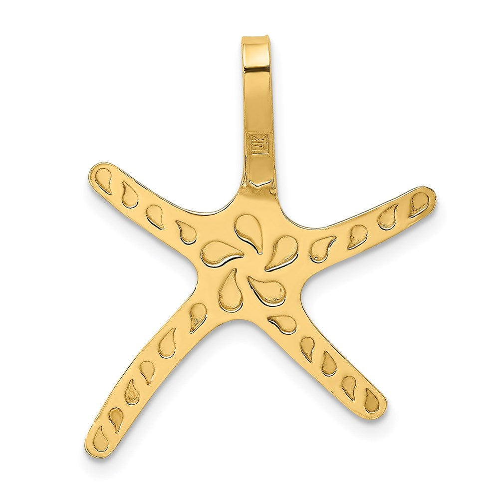 Charlie & Co Jewelry | 14k Polished Starfish Chain Slide - Model SL609