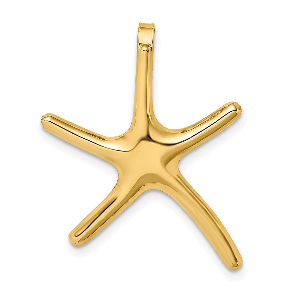 Charlie & Co Jewelry | 14k Polished Starfish Chain Slide - Model SL609