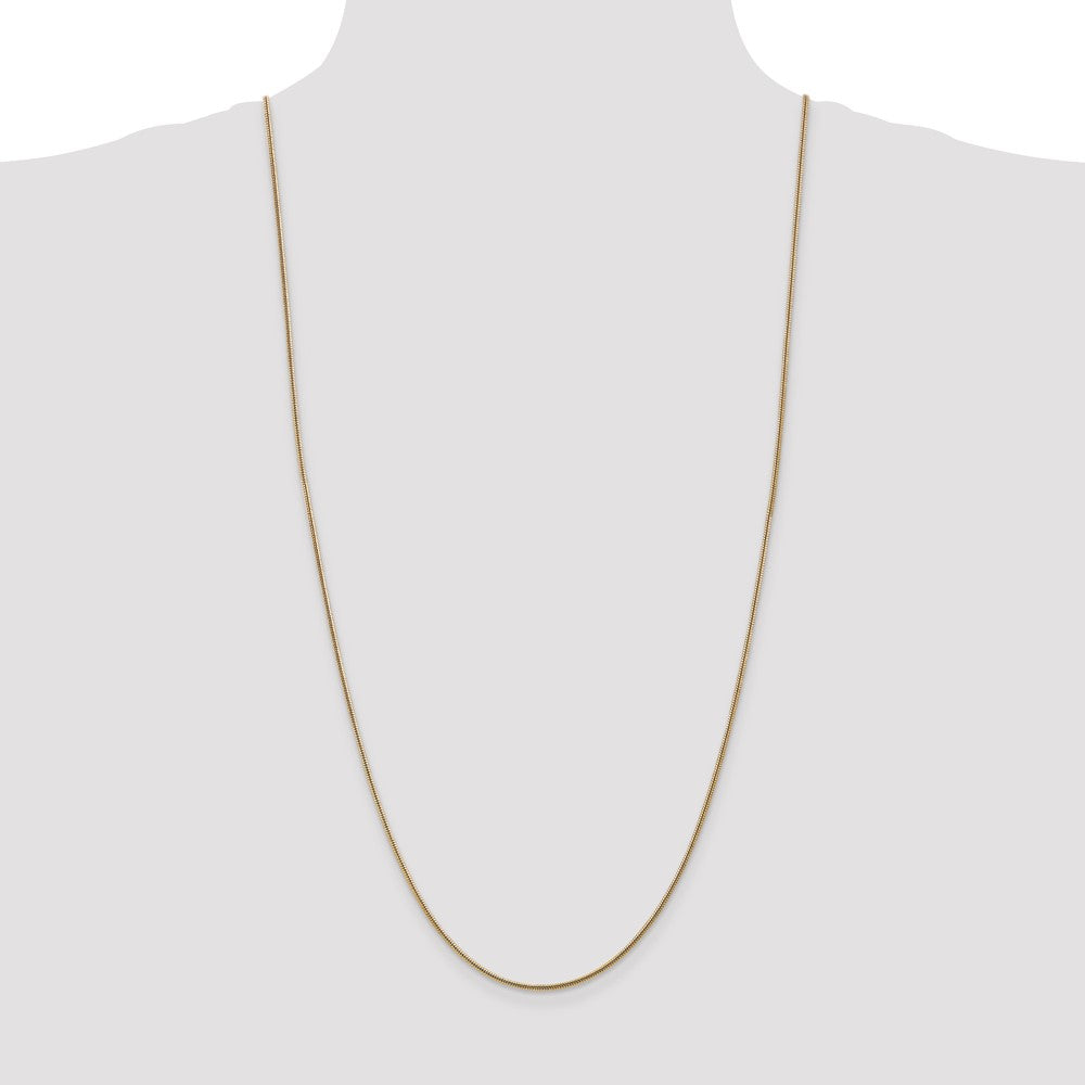 Charlie & Co Jewelry | 14k 7 Inch 1.6mm Round Snake Lobster Clasp Bracelet - Model SNA160