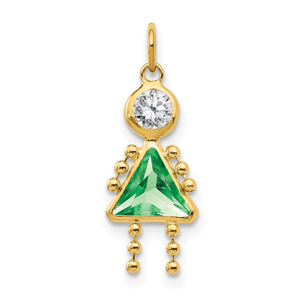 Charlie & Co Jewelry | 14k August Girl Birthstone Charm - Model XCK170
