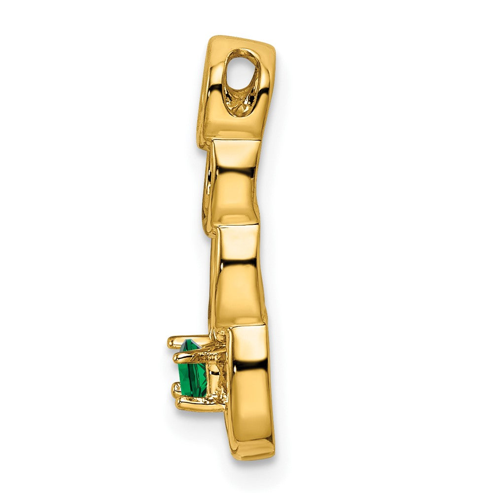Charlie & Co Jewelry | 14k 1 Genuine Stone Family Pendant - Model XMP51/1GY