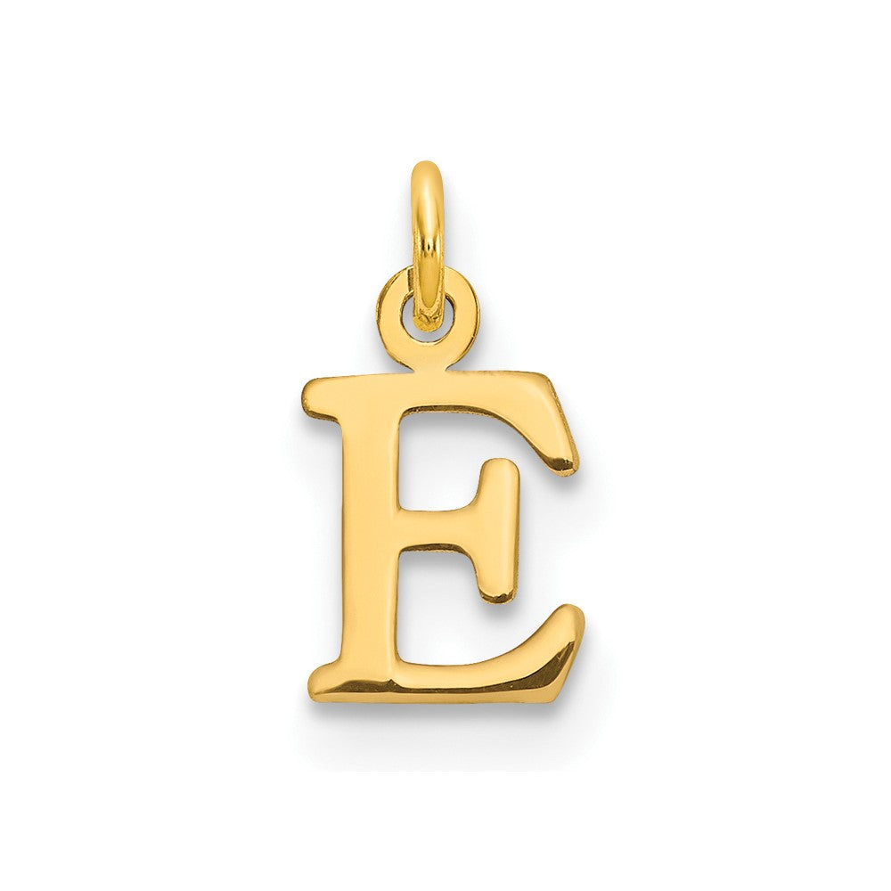 Charlie & Co Jewelry | 14ky Cutout Letter E Initial Pendant - Model XNA1160Y/E