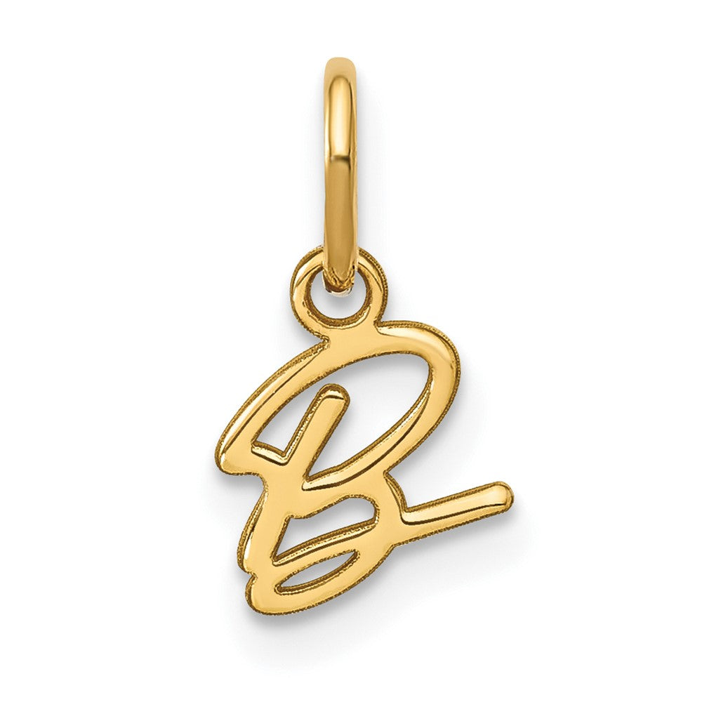 Charlie & Co Jewelry | 14ky Upper Case Letter B Initial Charm - Model XNA1305Y/B