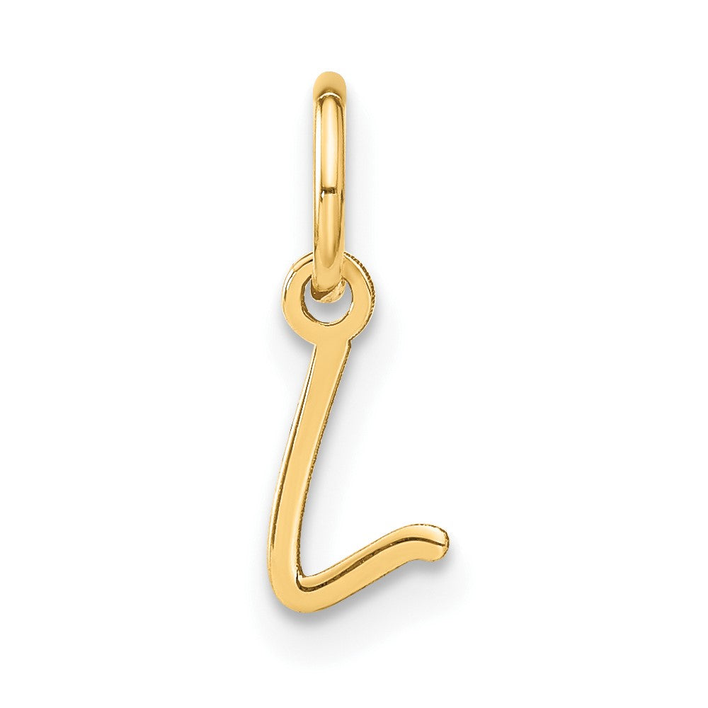 Charlie & Co Jewelry | 14ky Upper Case Letter L Initial Charm - Model XNA1305Y/L