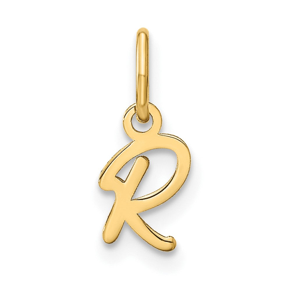 Charlie & Co Jewelry | 14ky Upper Case Letter R Initial Charm - Model XNA1305Y/R