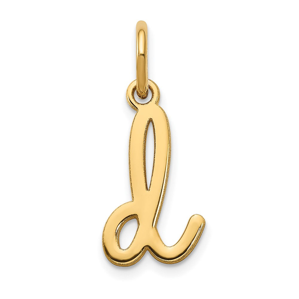 Charlie & Co Jewelry | 14ky Lower Case Letter D Initial Charm - Model XNA1307Y/D