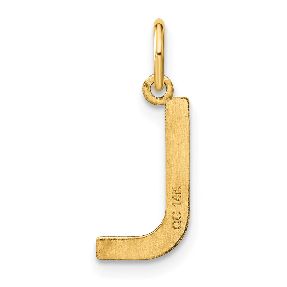 14K Gold Letter "L" Initial Pendant - Charlie & Co. Jewelry