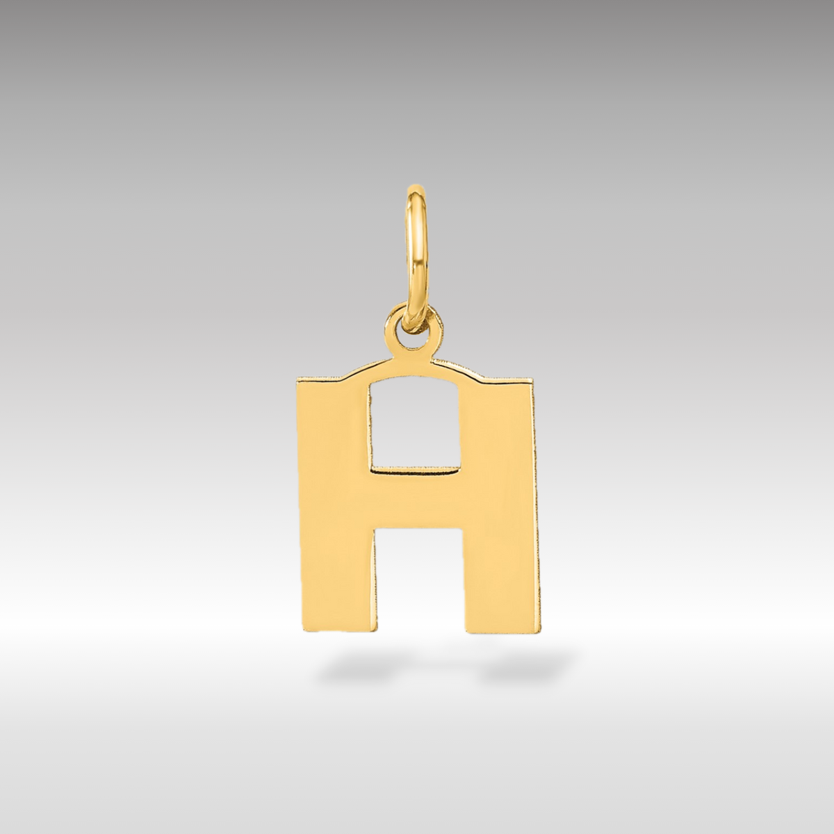 14K Gold Block Letter 