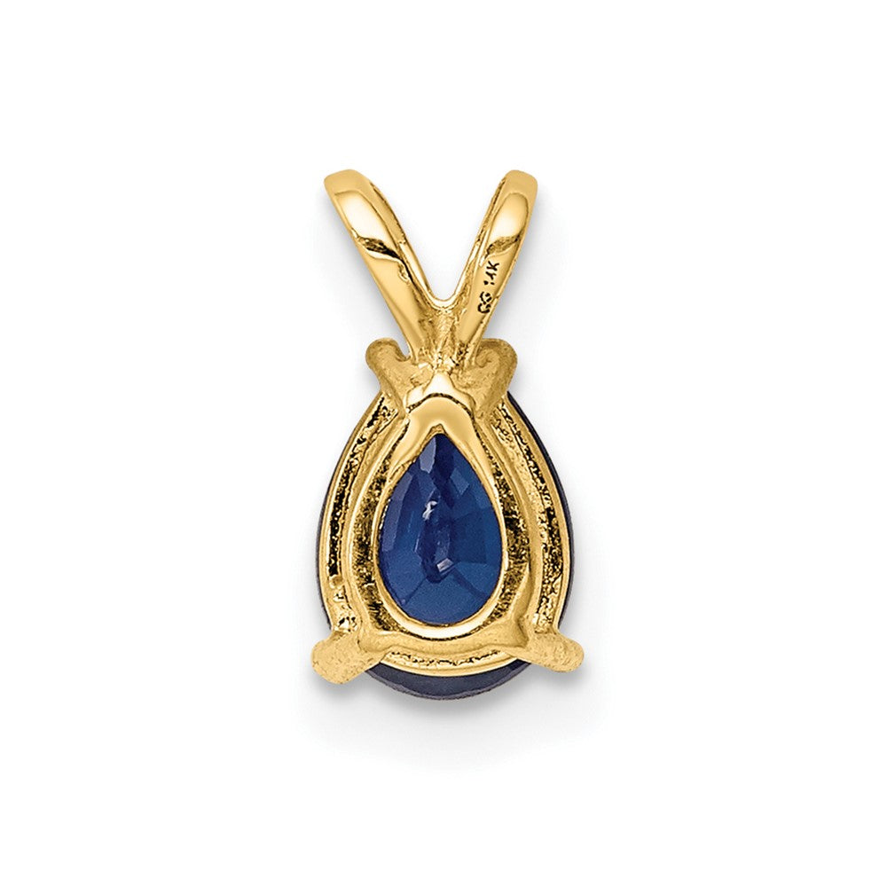 Charlie & Co Jewelry | 14k Sapphire Pendant - Model XP1010S