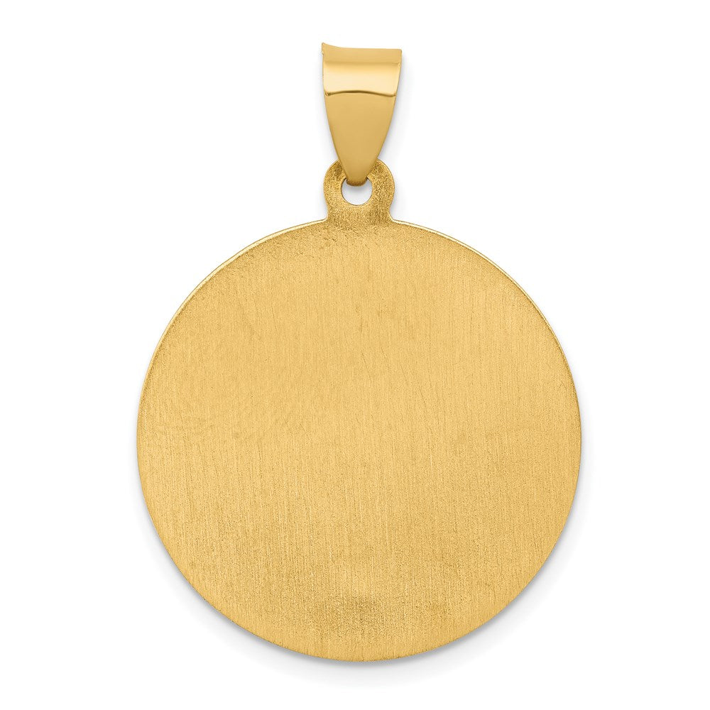Charlie & Co Jewelry | 14k Polished And Satin St Patrick Medal Hollow Pendant - Model XR1375