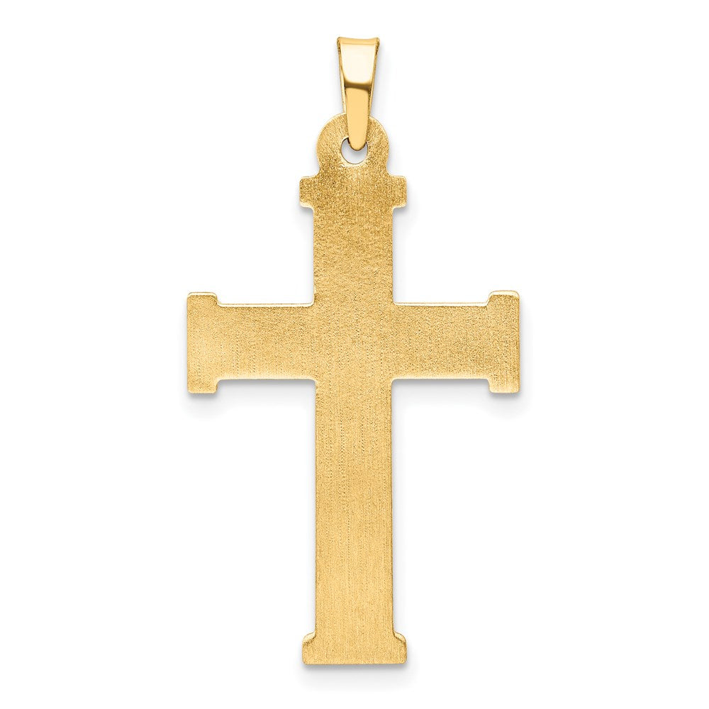 Charlie & Co Jewelry | 14k Brushed And Polished Latin Cross Pendant - Model XR1425