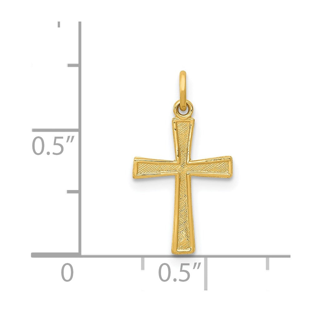 Charlie & Co Jewelry | 14k Cross Charm - Model XR200