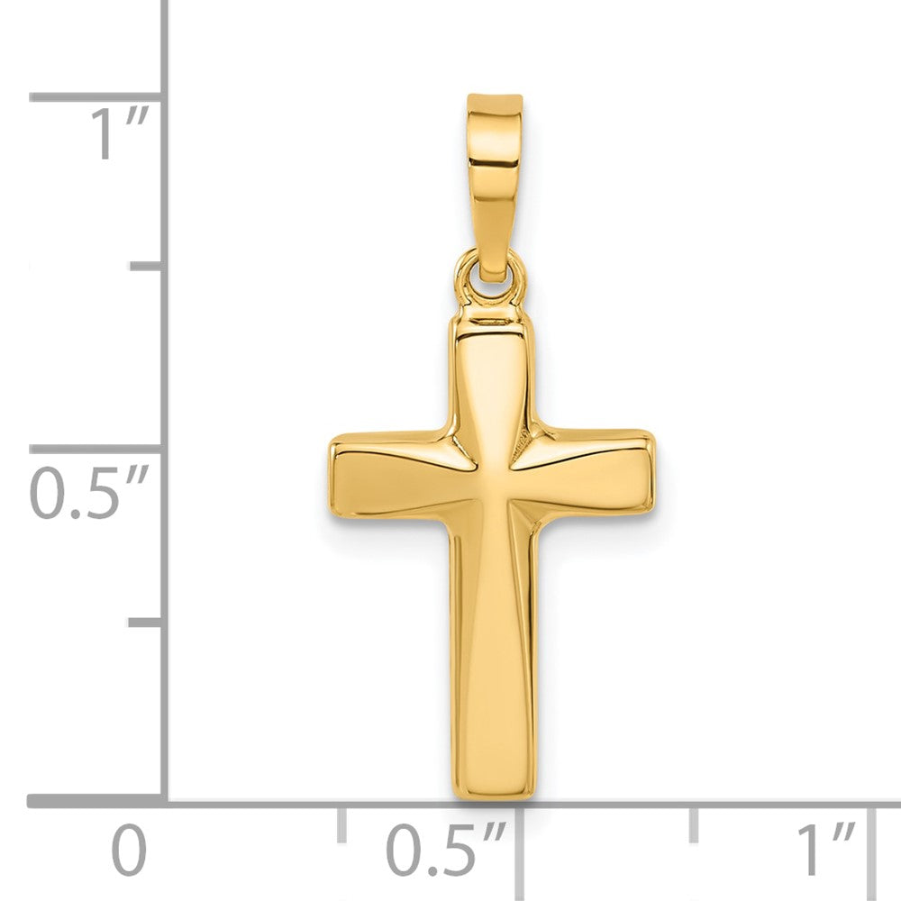 Charlie & Co Jewelry | 14k Polished Cross Pendant - Model XR2082