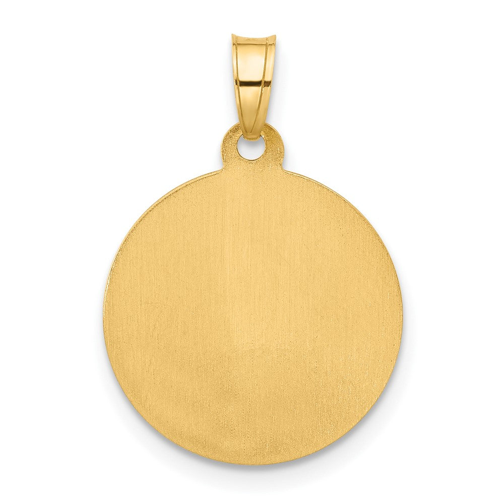 Charlie & Co Jewelry | 14k Hollow Our Lady Of Mt Carmel Medal - Model XR2103