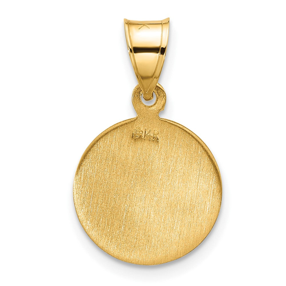 Charlie & Co Jewelry | 14k Polished And Satin Solid St Joseph Medal - Model XR2141