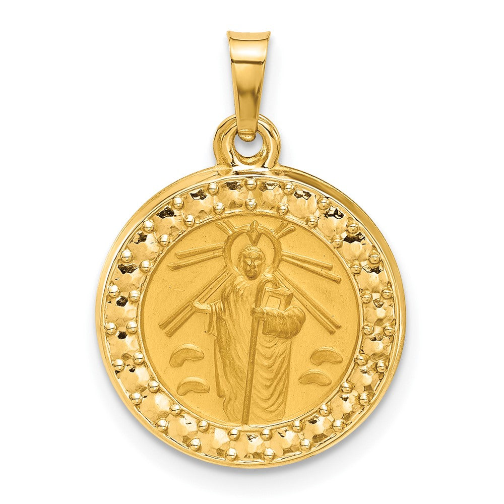 Charlie & Co Jewelry | 14k Hollow St. Jude Thaddeus Medal - Model XR2146