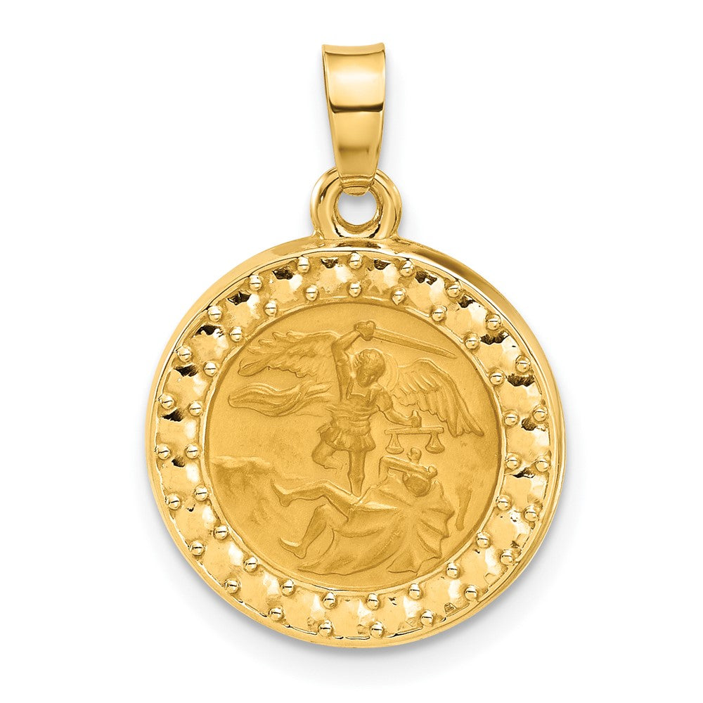 Charlie & Co Jewelry | 14k Hollow St. Michael Medal - Model XR2151