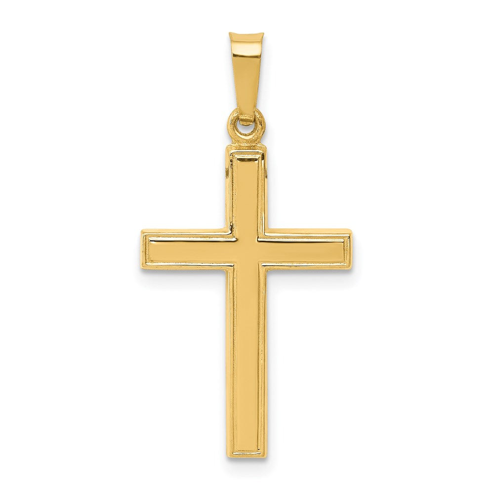 Charlie & Co Jewelry | 14k Hollow Cross Pendant - Model XR238