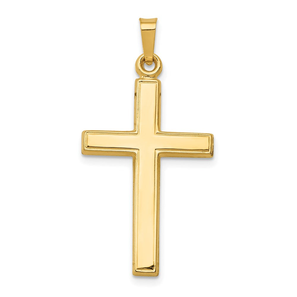 Charlie & Co Jewelry | 14k Hollow Cross Pendant - Model XR239