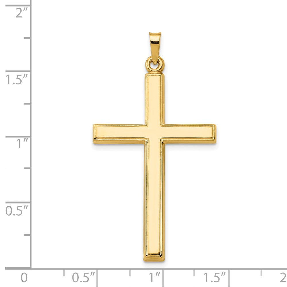 Charlie & Co Jewelry | 14k Hollow Cross Pendant - Model XR241