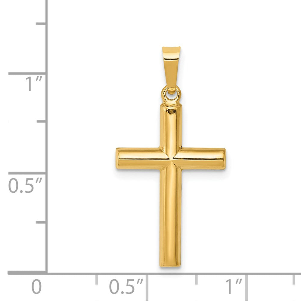 Charlie & Co Jewelry | 14k Hollow Cross Pendant - Model XR245