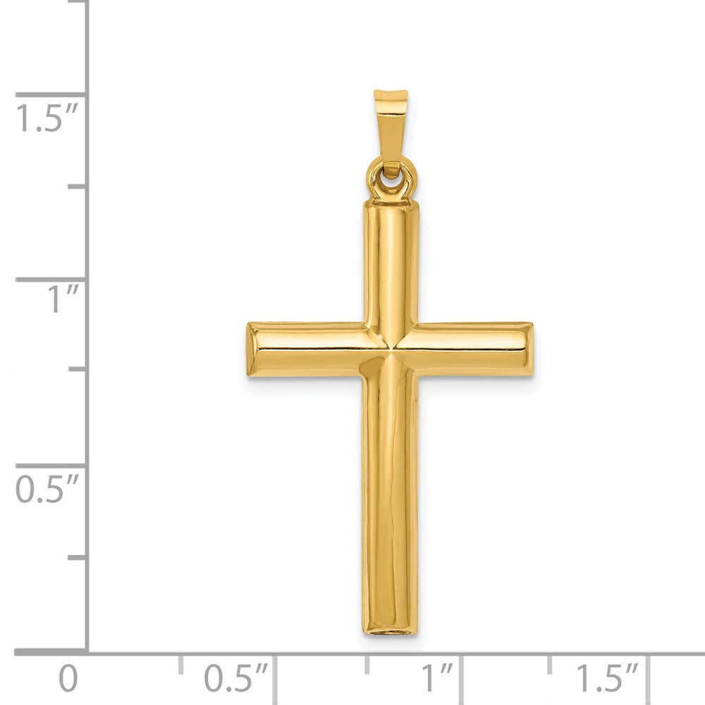 Charlie & Co Jewelry | 14k Hollow Cross Pendant - Model XR248