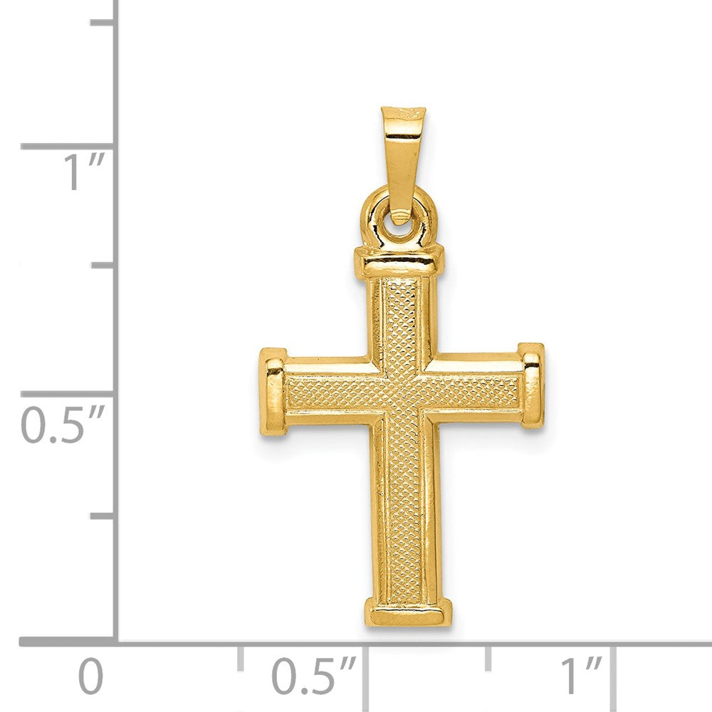 Charlie & Co Jewelry | 14k Hollow Latin Cross Pendant - Model XR276