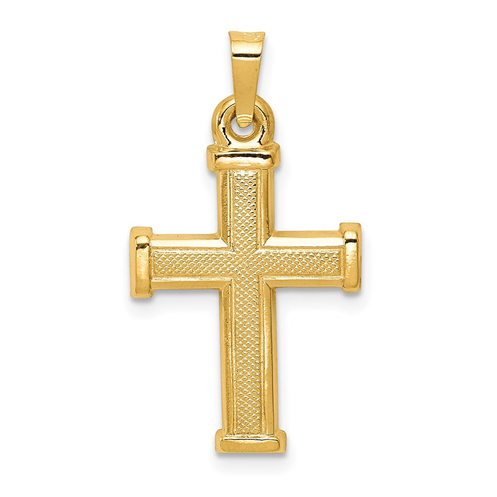Charlie & Co Jewelry | 14k Hollow Latin Cross Pendant - Model XR276