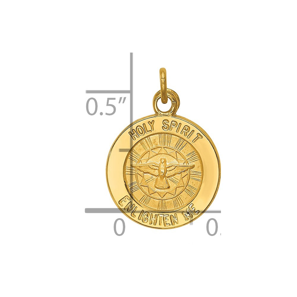 Charlie & Co Jewelry | 14k Holy Spirit Medal Charm - Model XR374