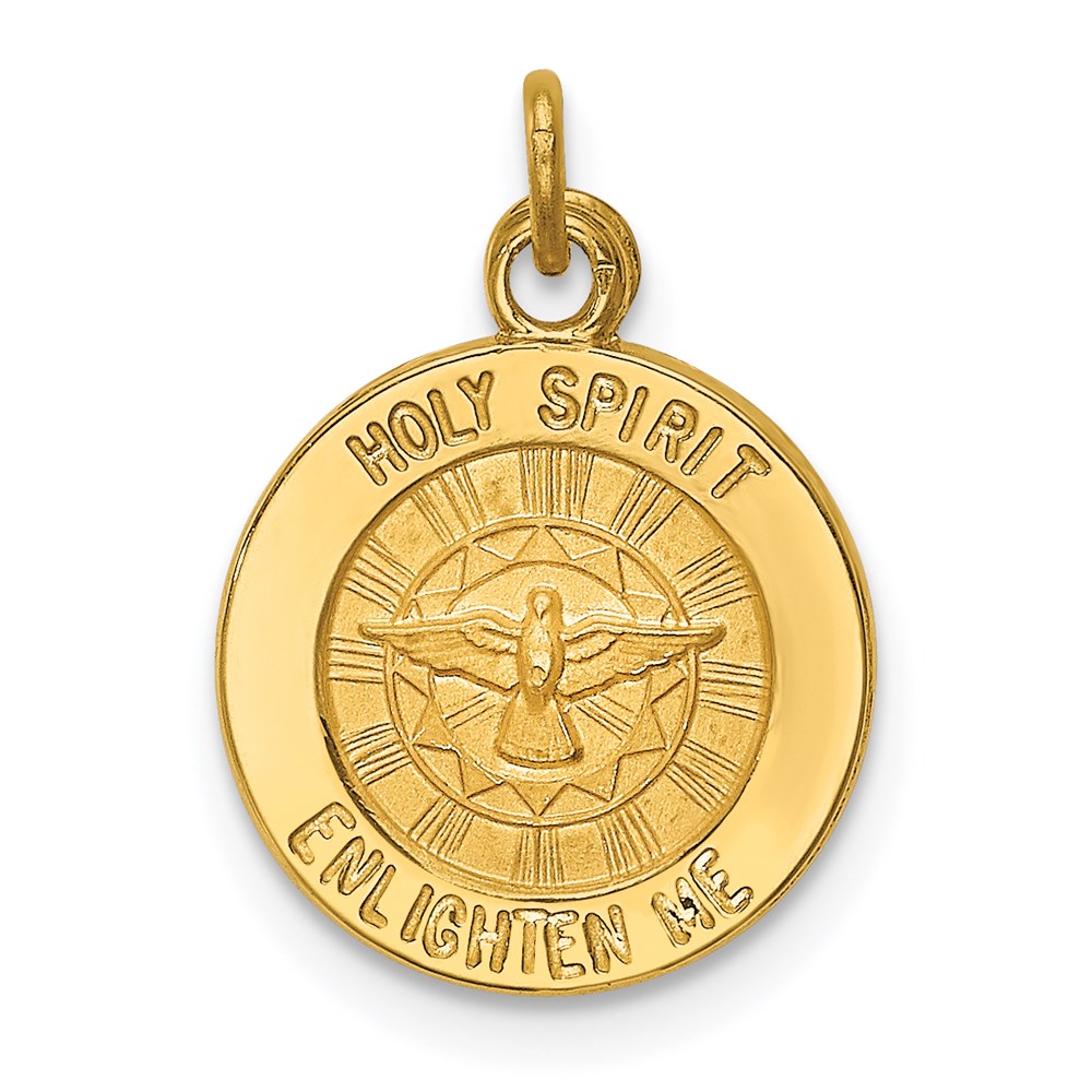 Charlie & Co Jewelry | 14k Holy Spirit Medal Charm - Model XR374