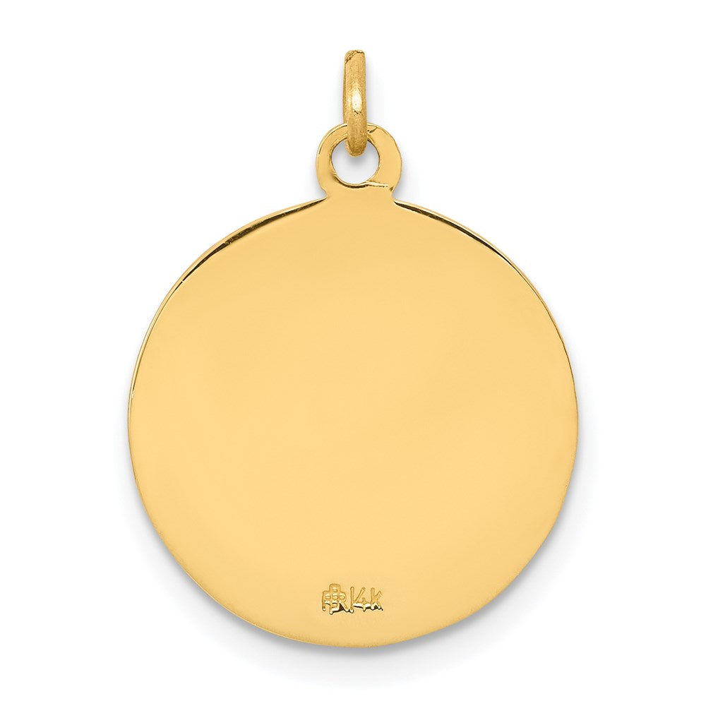 Charlie & Co Jewelry | 14k Saint Matthew Medal Charm - Model XR402