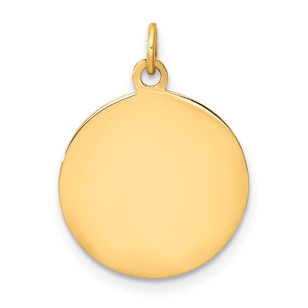 Charlie & Co Jewelry | 14k Saint Luke Medal Charm - Model XR403