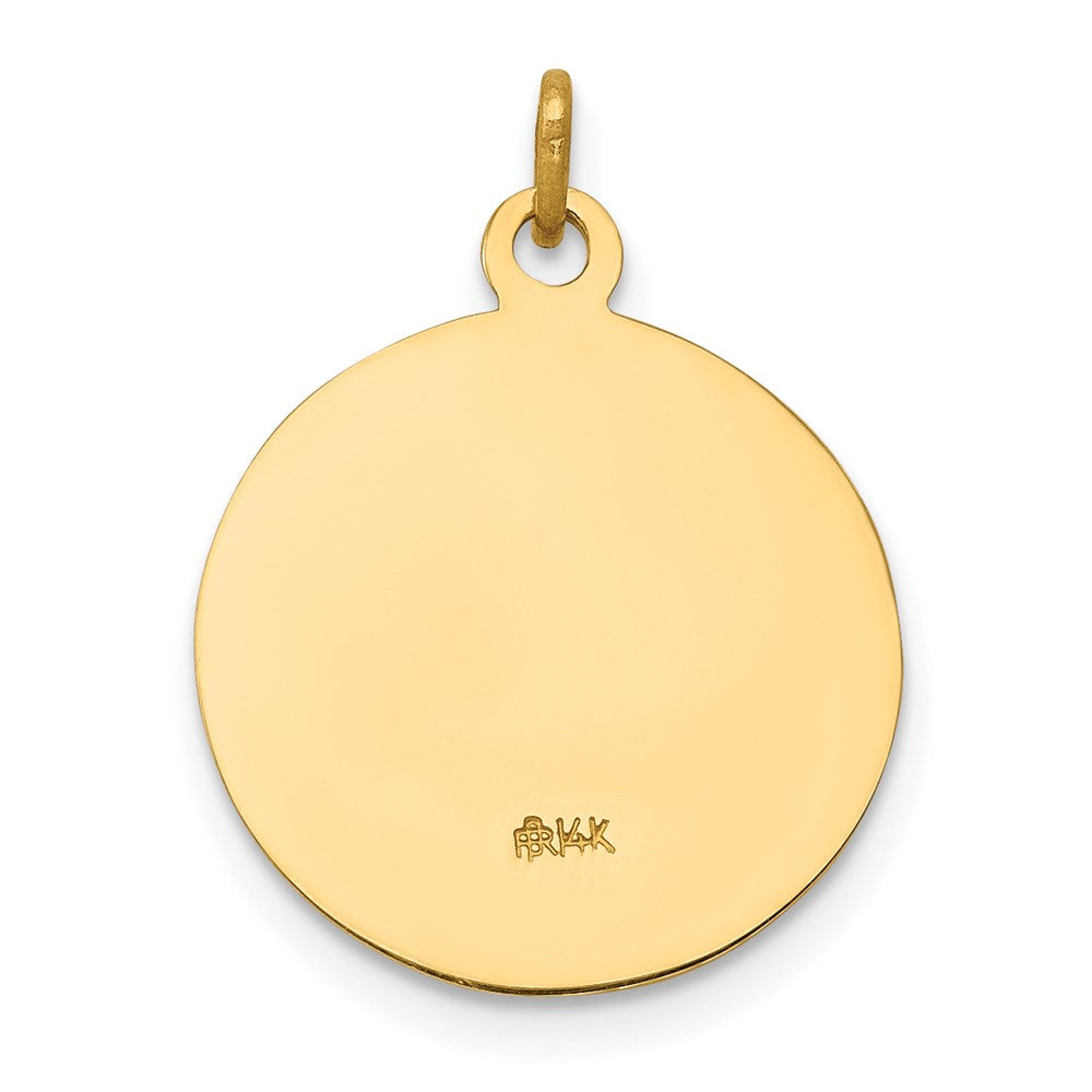 Charlie & Co Jewelry | 14k Saint Gerard Medal Charm - Model XR406