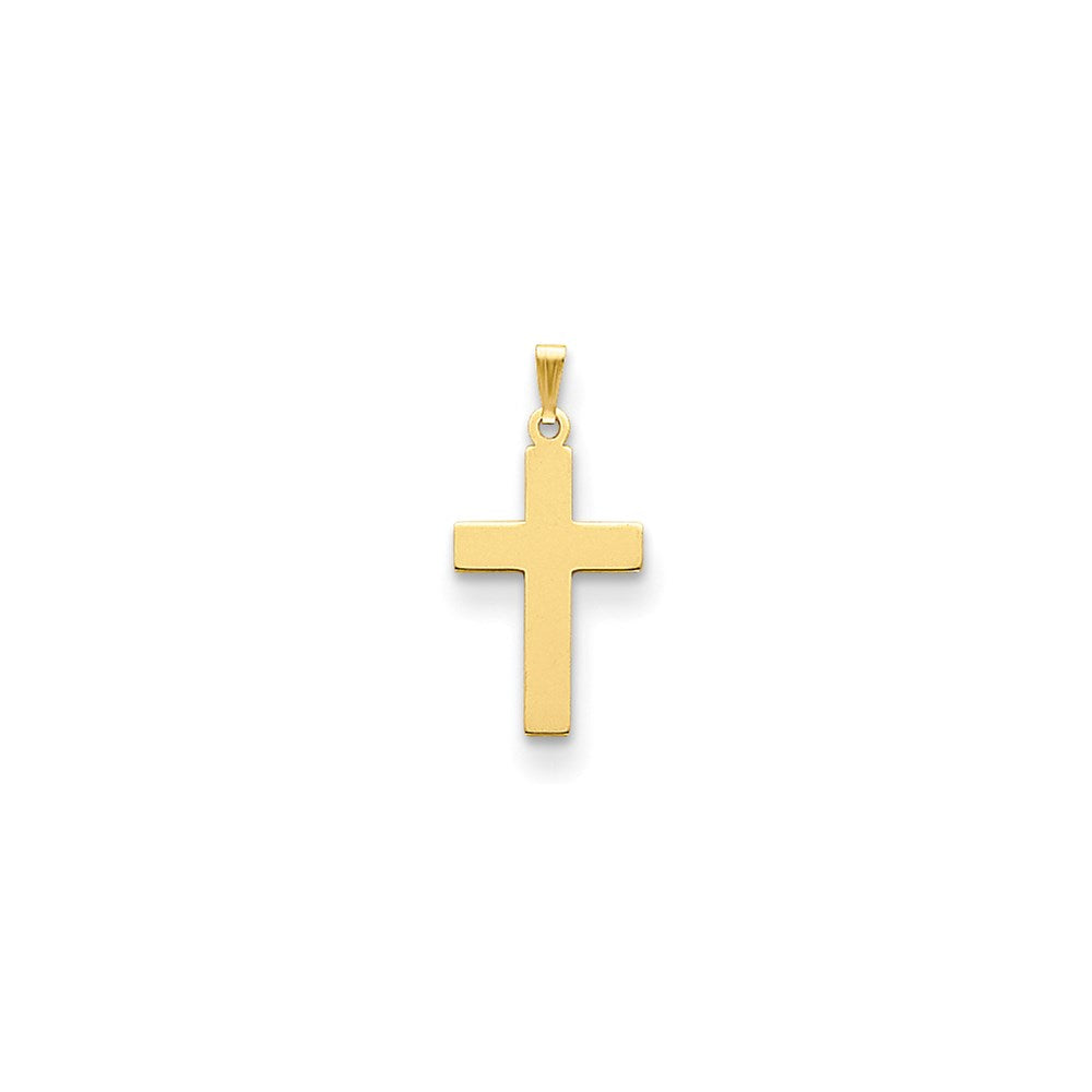 Charlie & Co Jewelry | 14k Polished Cross Charm - Model XR528