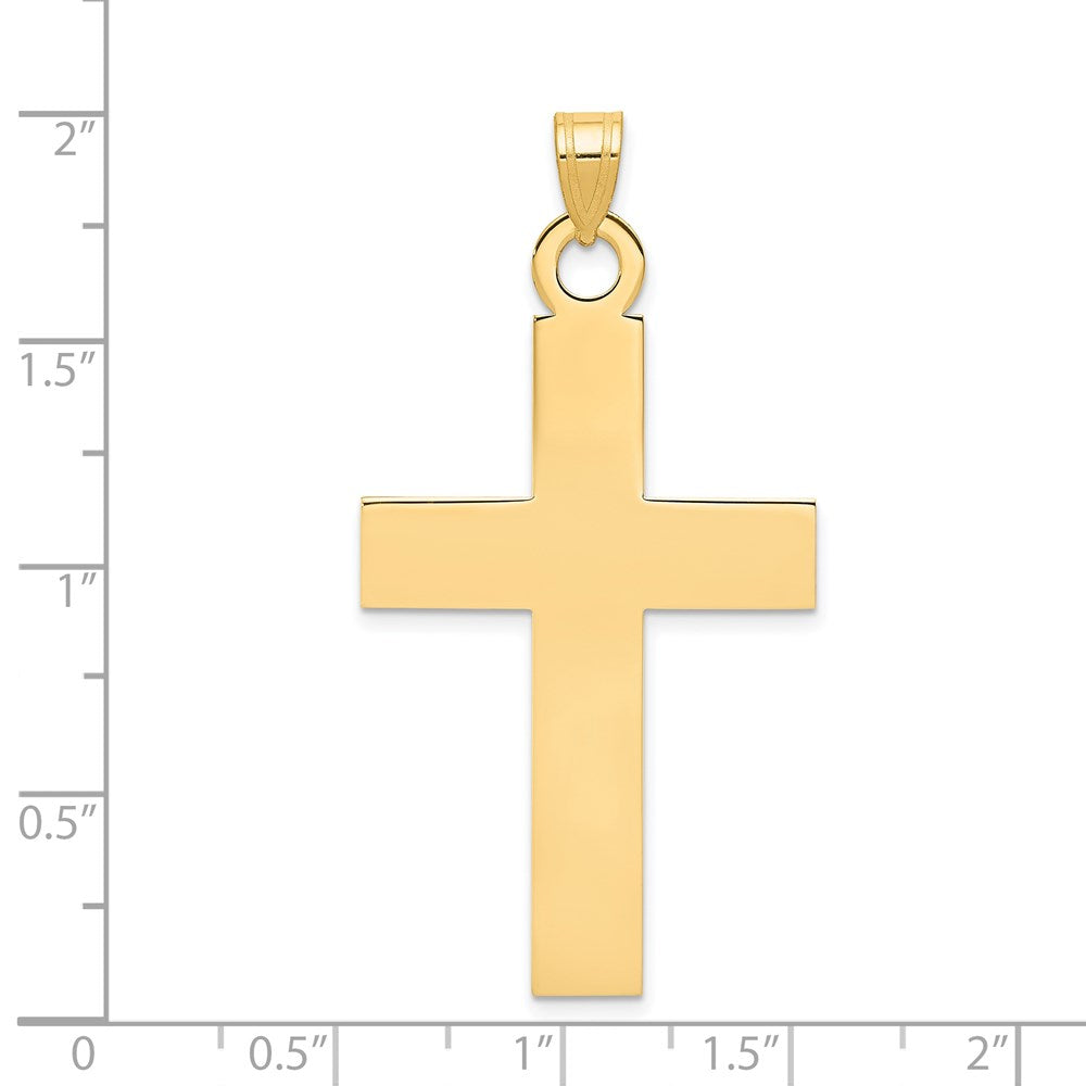 Charlie & Co Jewelry | 14k Polished Cross Charm - Model XR530