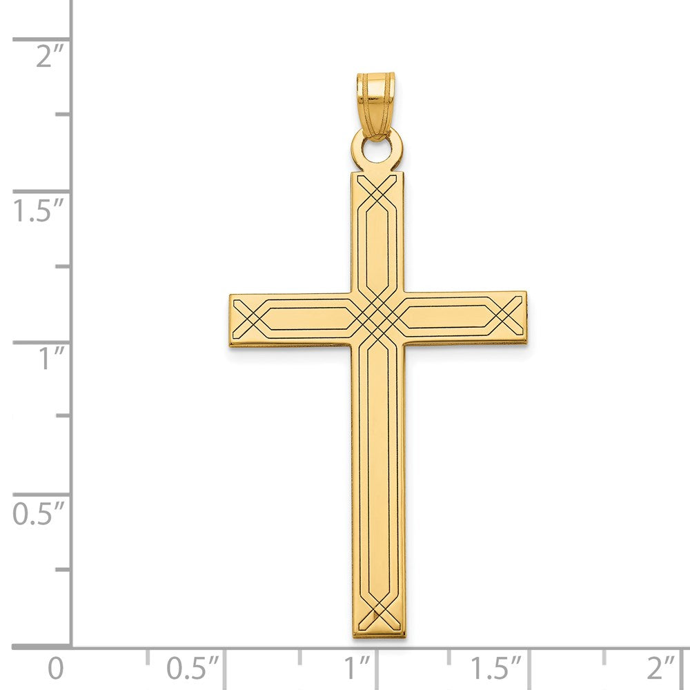 Charlie & Co Jewelry | 14k Cross Pendant - Model XR546
