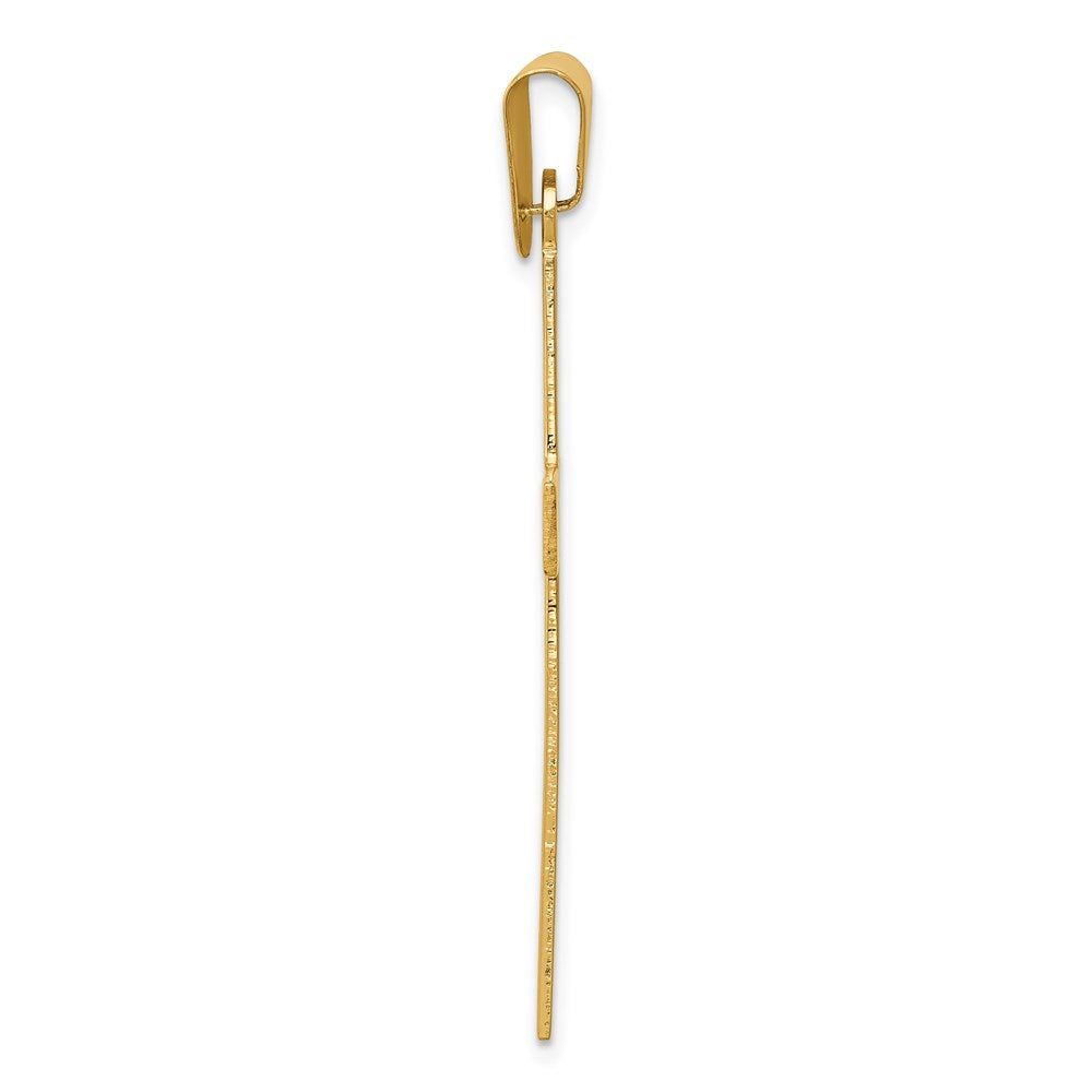 Charlie & Co Jewelry | 14k Polished Cross Pendant - Model XR566