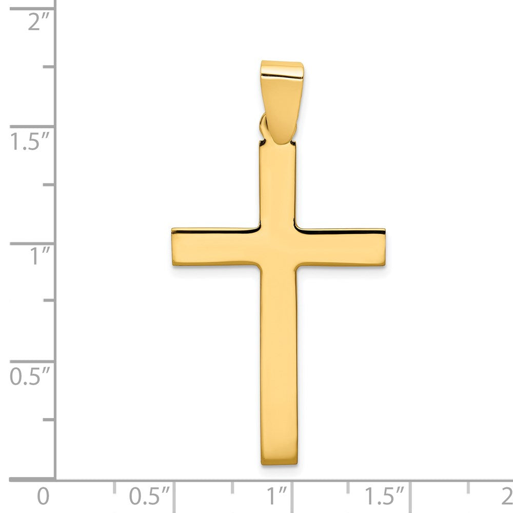 Charlie & Co Jewelry | 14k Polished Cross Pendant - Model XR566
