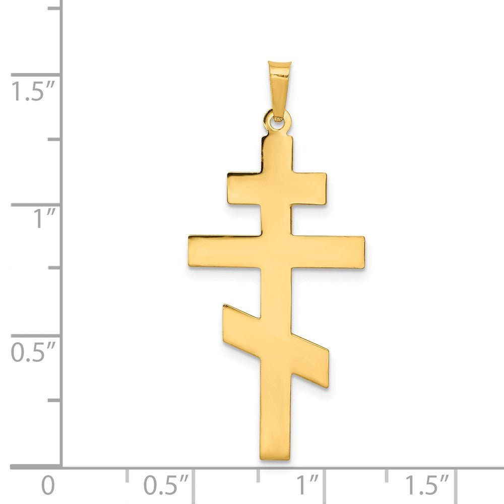 Charlie & Co Jewelry | 14k Eastern Orthodox Cross Pendant - Model XR577