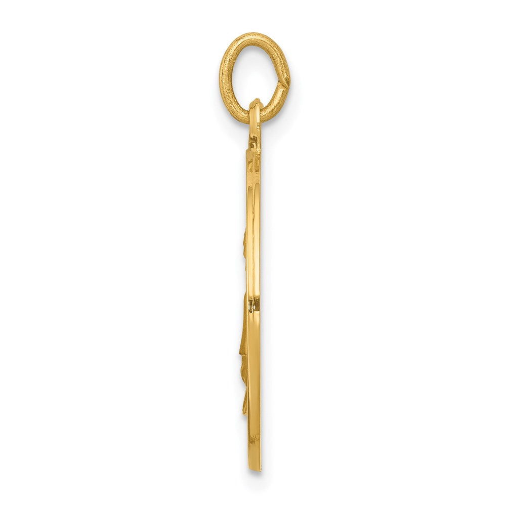 Charlie & Co Jewelry | 14k Saint Elizabeth Seton Medal Pendant - Model XR618