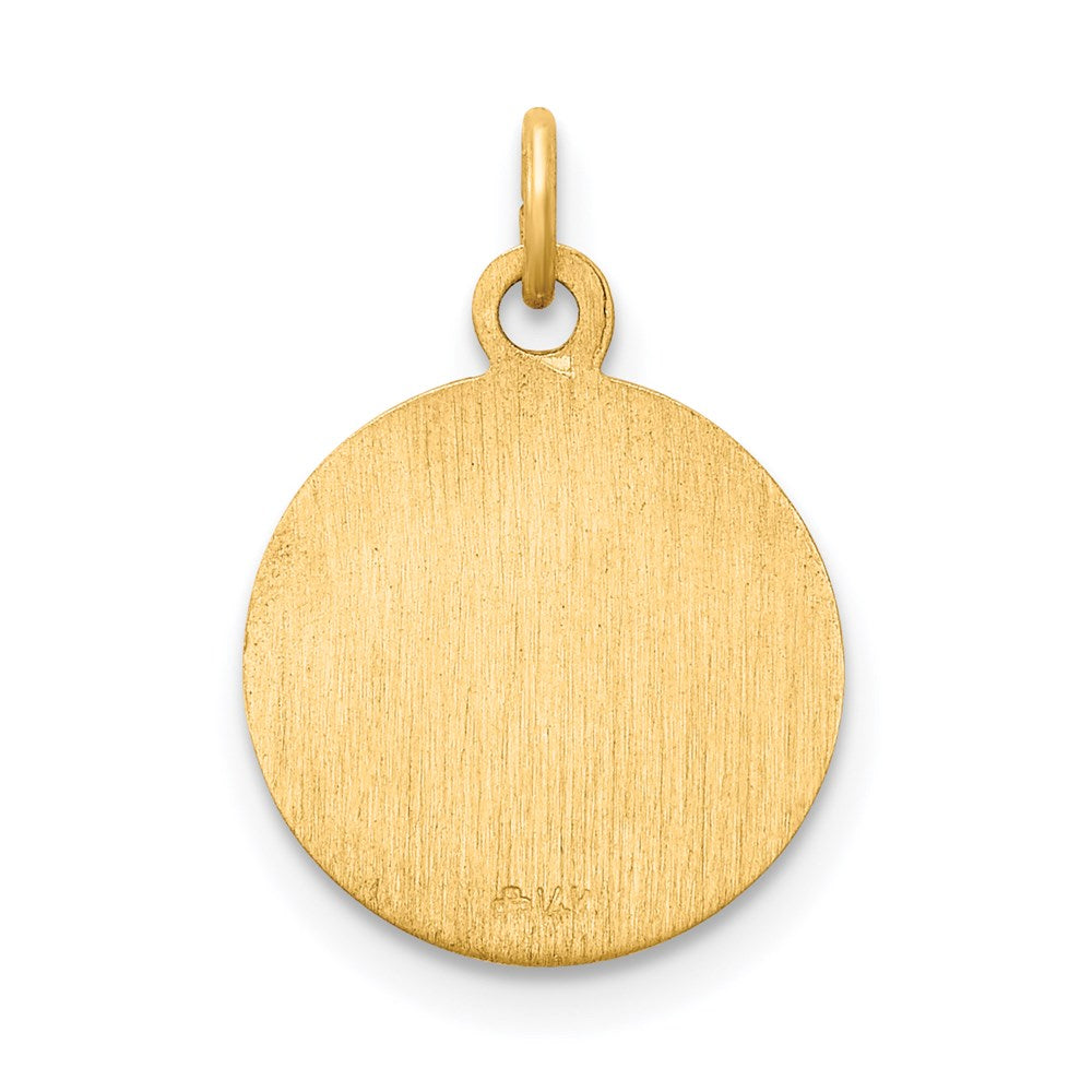 Charlie & Co Jewelry | 14k Saint Mark Medal Charm - Model XR627
