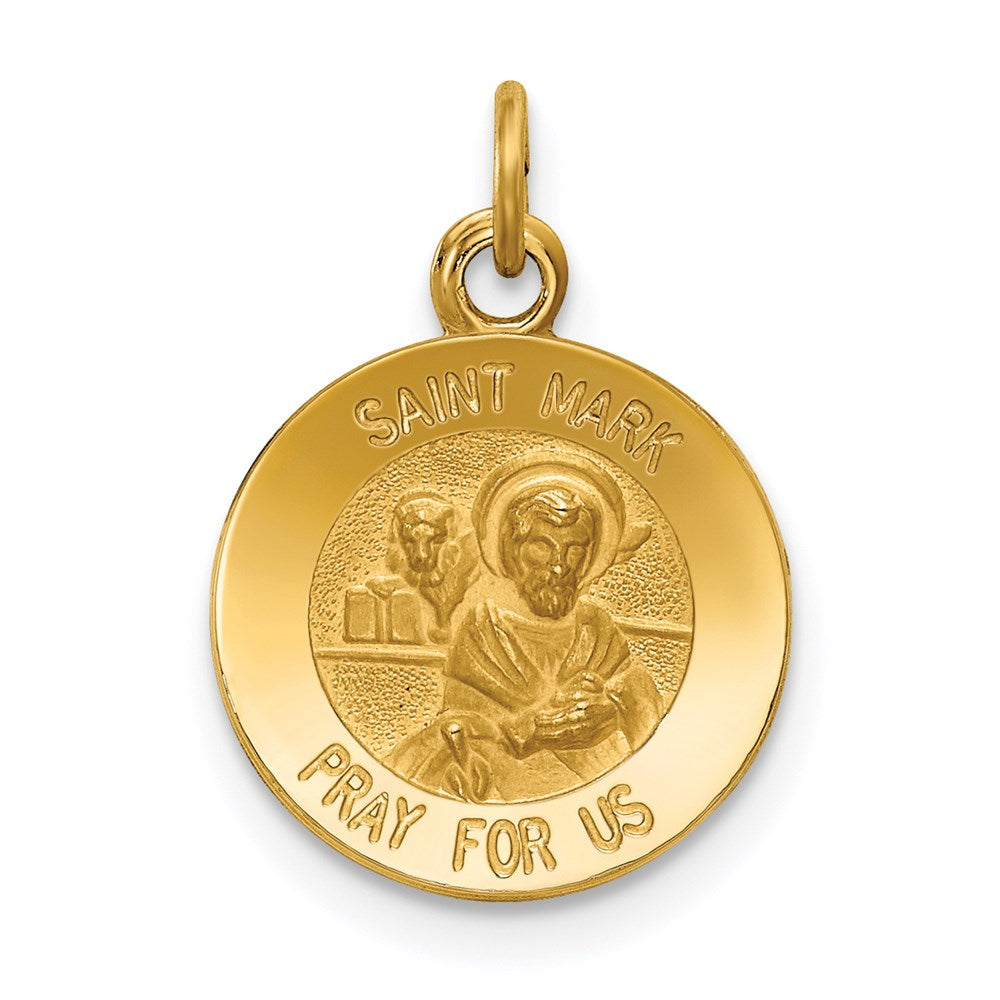 Charlie & Co Jewelry | 14k Saint Mark Medal Charm - Model XR627